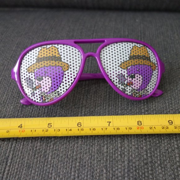Plastic Purple Aviator Party Shades Featuring inBetweeners #3199 - Picture 8 of 11